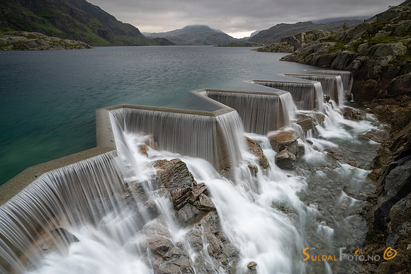 Dam ved Svartevatnet, Sauda