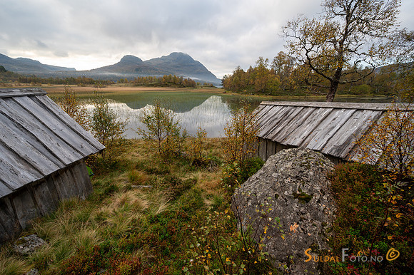 Hauststemning frå Mosvatnet, Gullingen