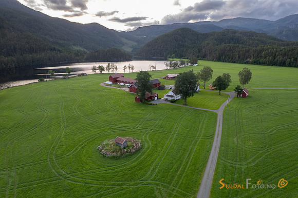 Jordbrukslandskap, Vasshus i Suldal