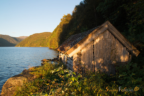 Naust i Hylsfjorden