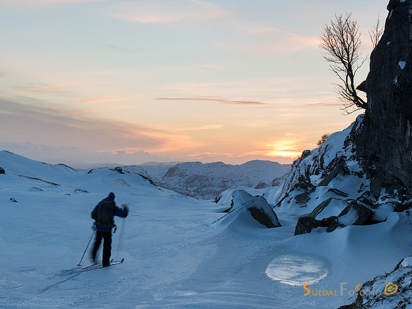 Kveldstur på ski