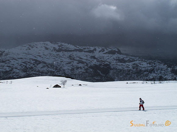På ski