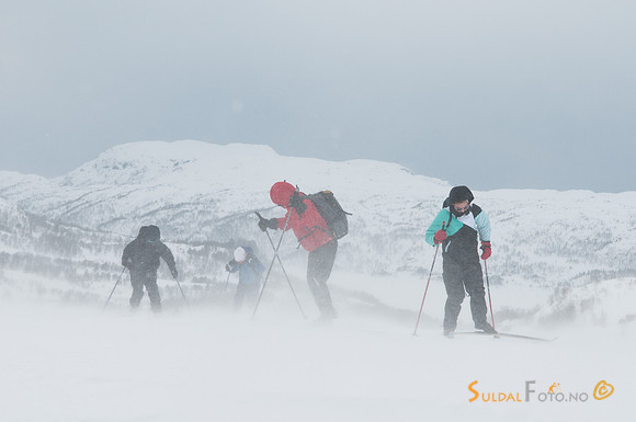 I snøføyka