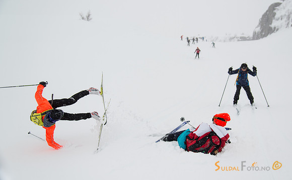 Fall på ski