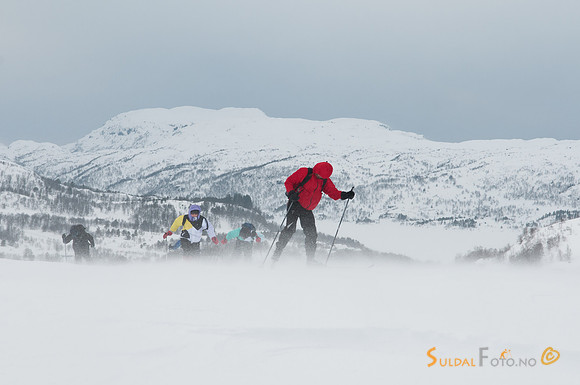 I snøføyka
