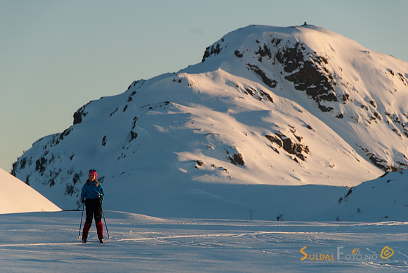På ski