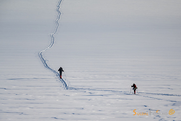 På ski