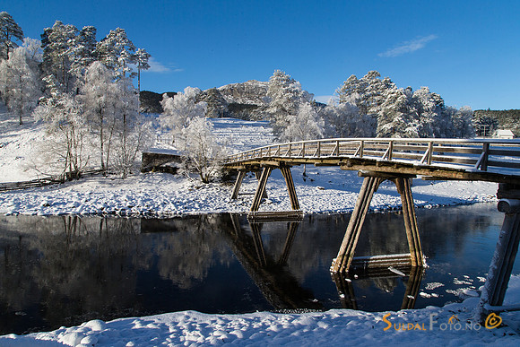 Lågabrua ved Ritland