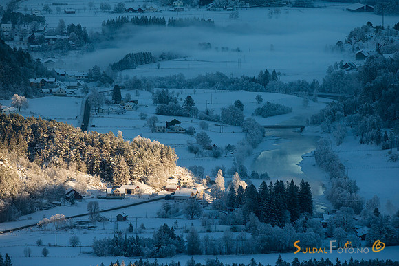 Vinter i Suldal