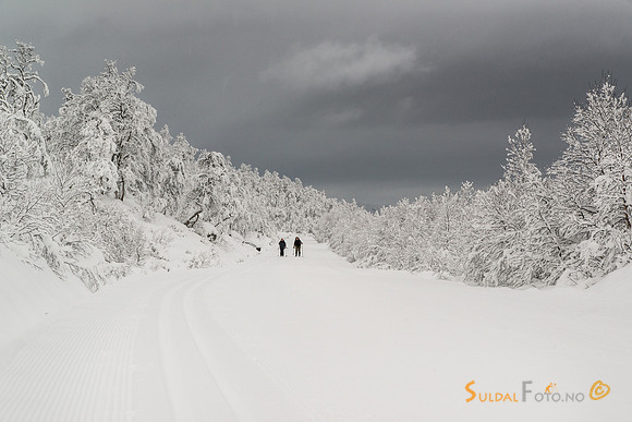 På ski