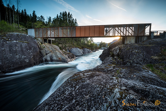 Suldalslågen og Høsebrua
