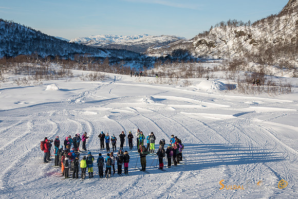 Samling på ski