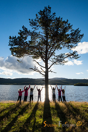 Barn ved Mosvatnet