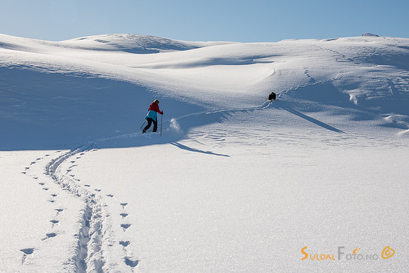 På ski
