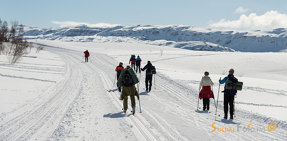 Påskeutfart i Breiastølsdalen, Gullingenområdet.