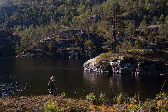Fluefiske i Vassdalstjørn