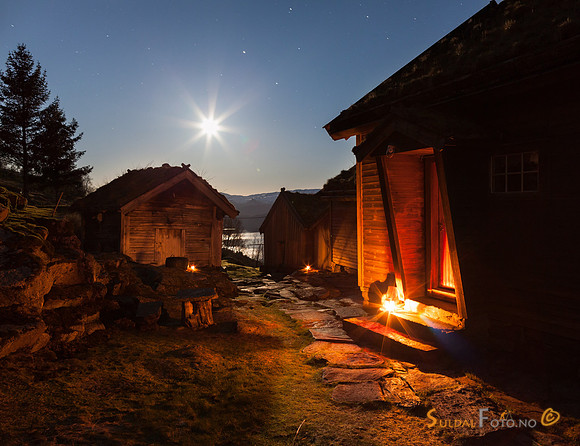 Natt på Litunet