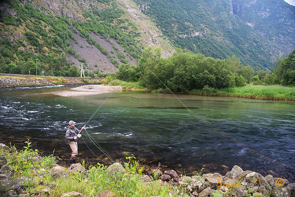 Laksefiske i Lærdal