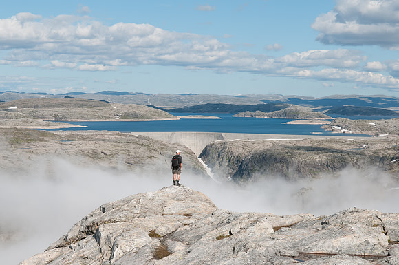 Utsyn mot Blåsjø