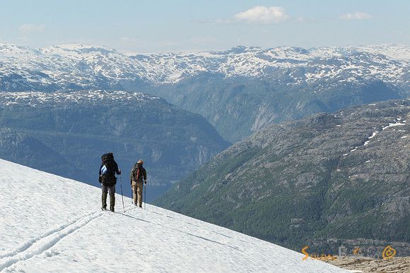 På ved ned frå Snønuten
