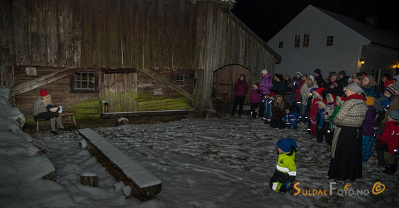 Frå nissekveld på Kolbeinstveit